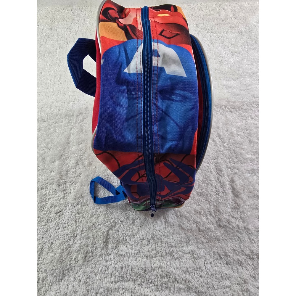 Marvel Heroes Backpack Red Spider-Man Iron Man Hulk Comic Book School Bag - Picture 3 of 13